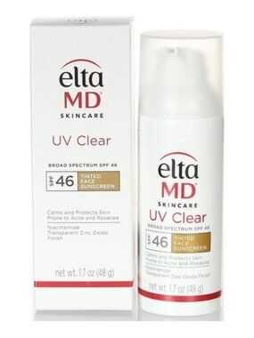 NEW Elta MD Tinted Broad-Spectrum Facial Sunscreen SPF 46 50ML EXP 03/27